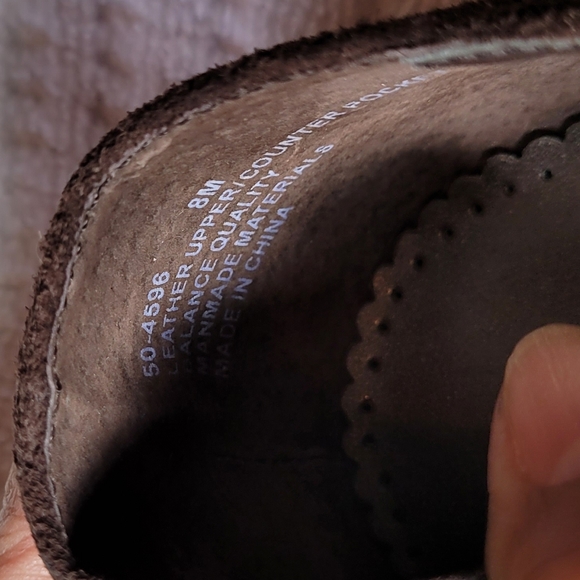 BELLA-VITA BROWN LEATHER/ SUEDE PUMPS SHOES - Picture 10 of 16